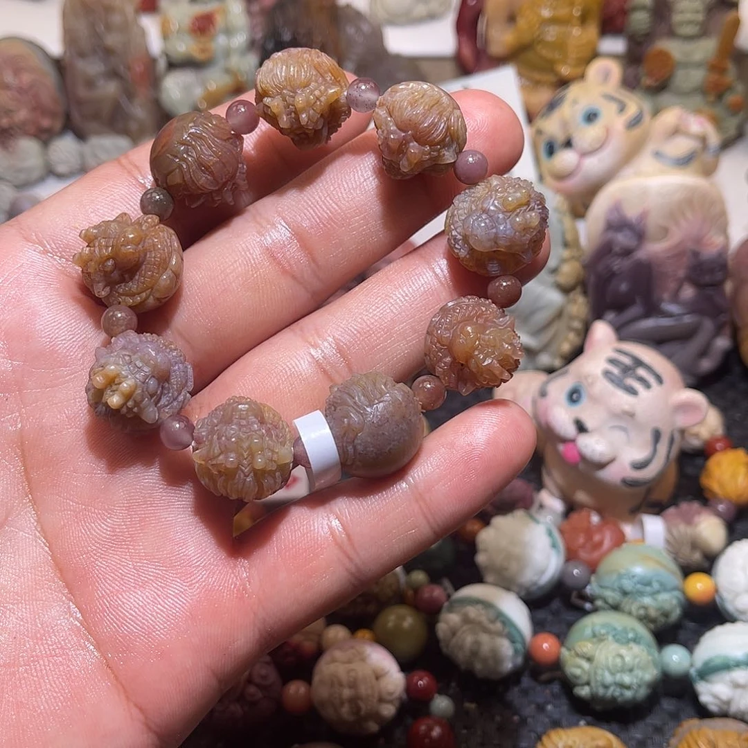 未镶嵌手串石英质玉