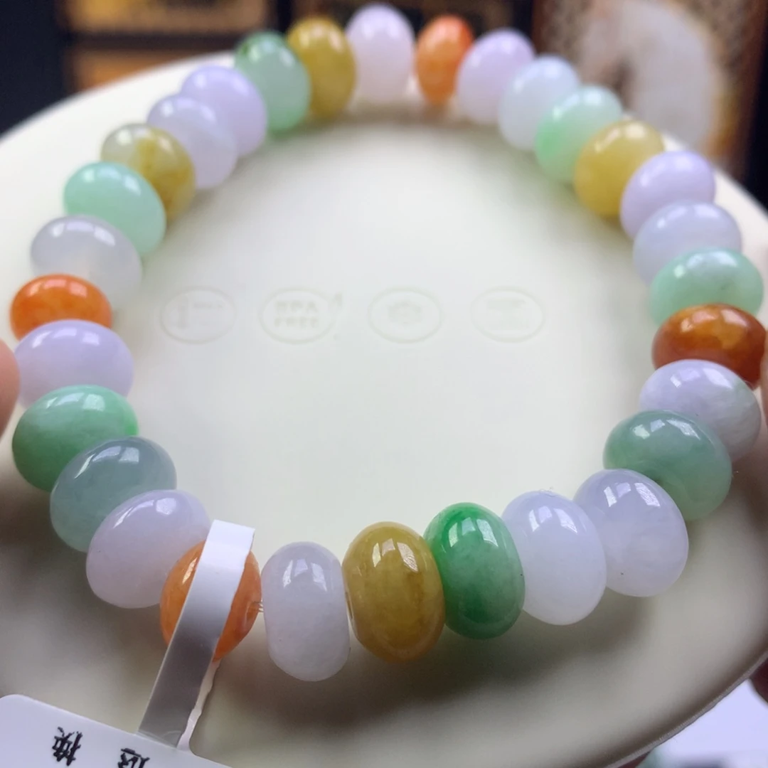 未镶嵌手串翡翠卡9.7