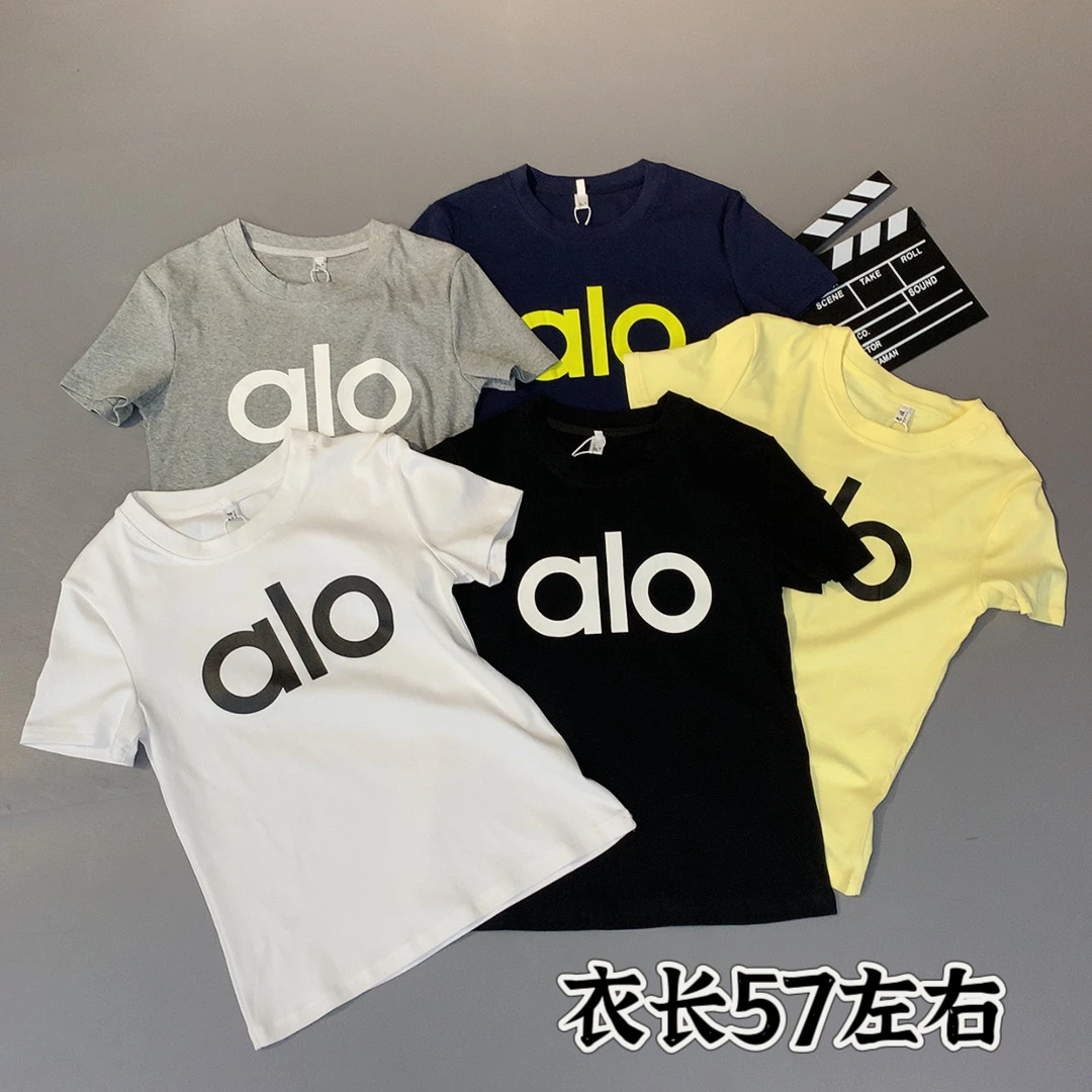 2962圆领极简风奶茶系宽松型印花T恤宽松夏装百搭