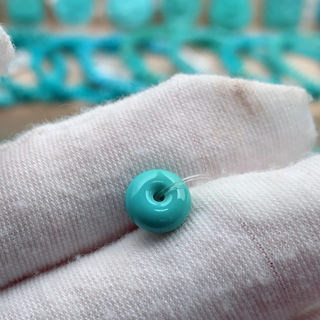 绿松石未镶嵌珠宝奇石8mm