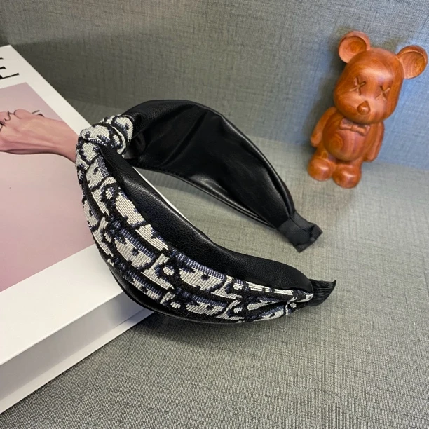 复古欧美风黑色发箍网红发饰