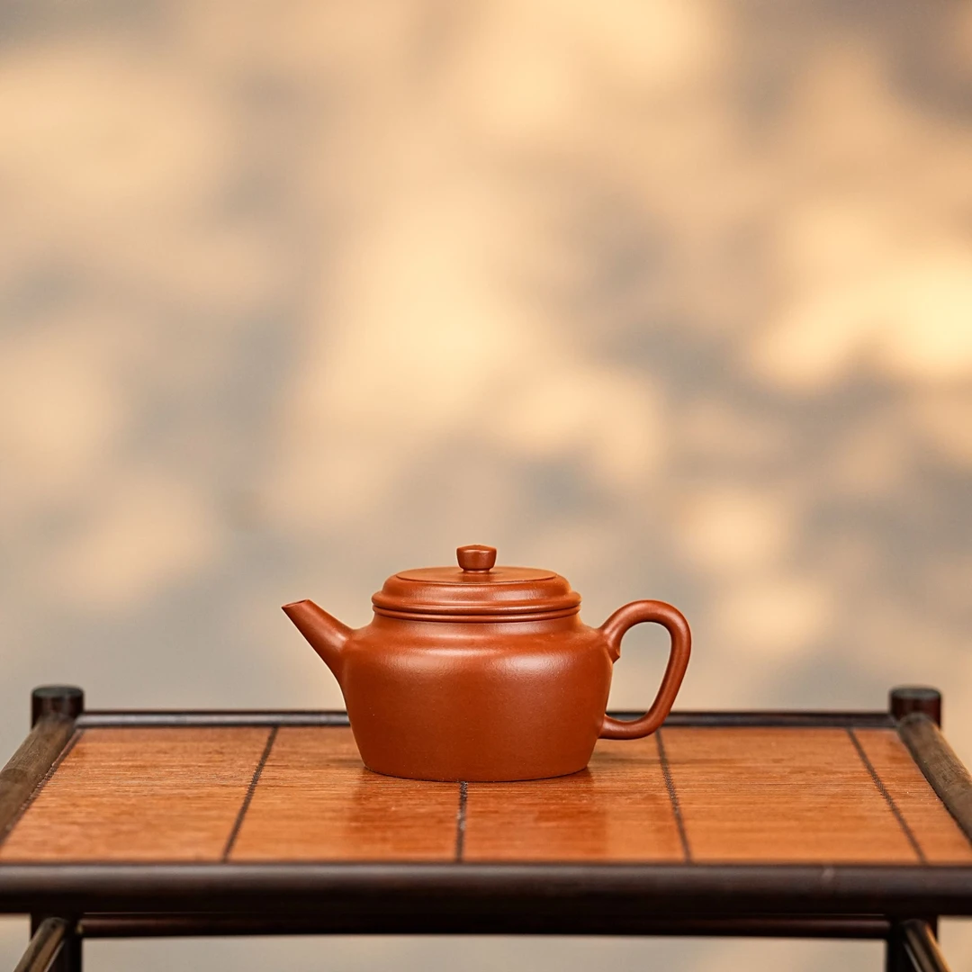 黄春华 任式德钟壶 朱泥180cc 师承董小勇宜兴紫砂壶全手工实力派