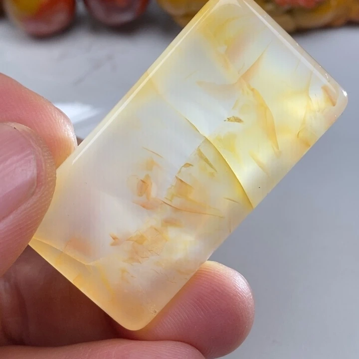 玛瑙/玉髓吊坠未镶嵌毓**子