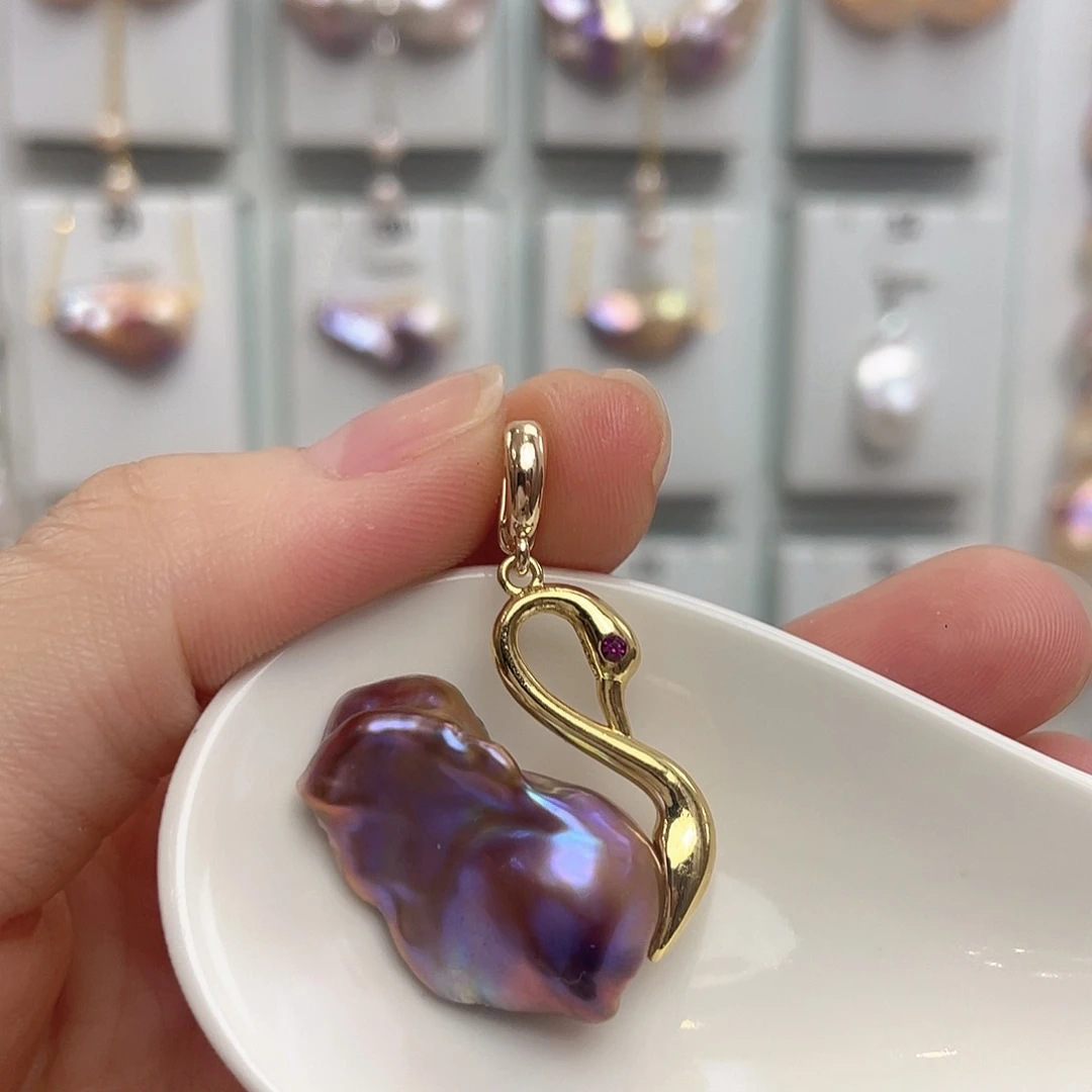 未镶嵌淡水珍珠天然淡水珍珠巴洛克