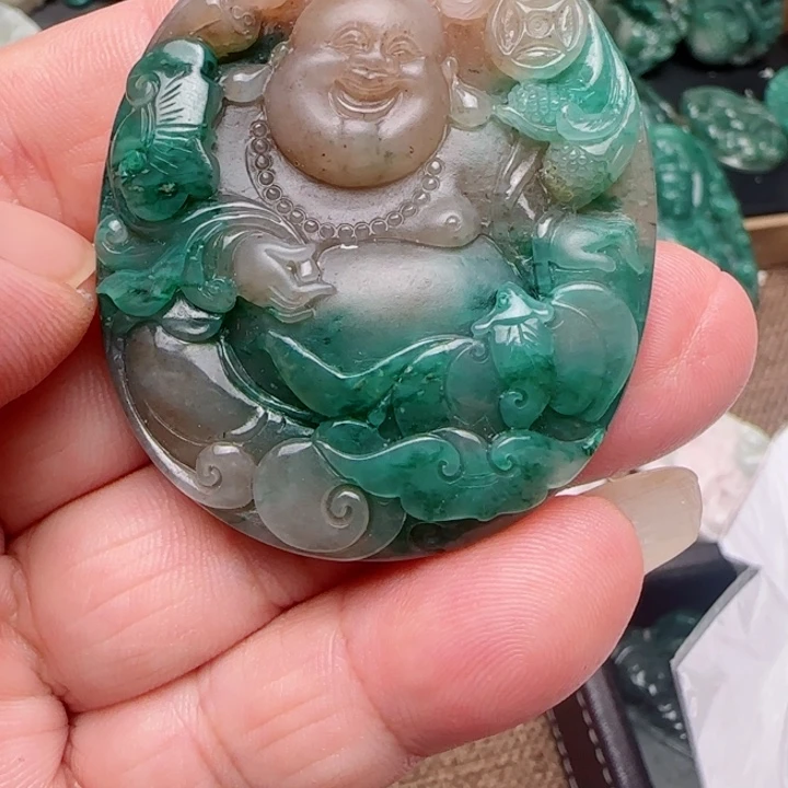 未镶嵌独山玉吊坠(不含链)