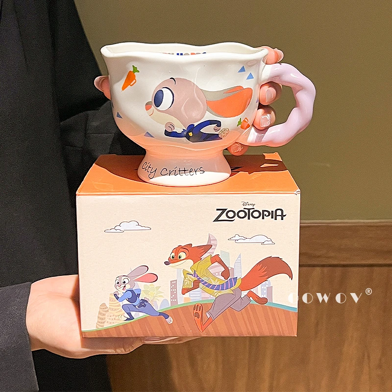 朱迪尼克马克杯可爱情侣水杯子爆款2025新款女家用咖啡杯生日礼物