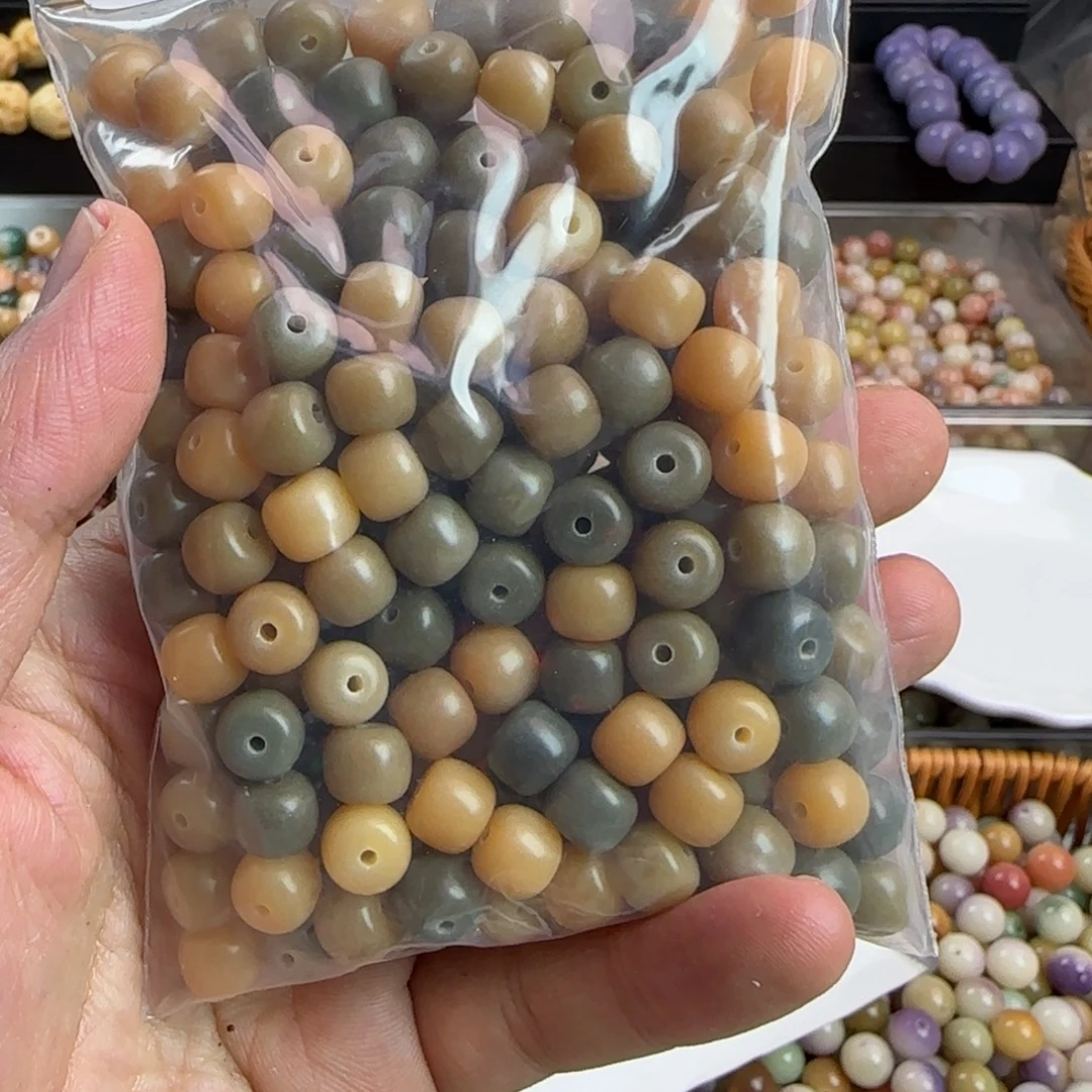 菩提根/象牙果手串卡9敦煌桶200颗