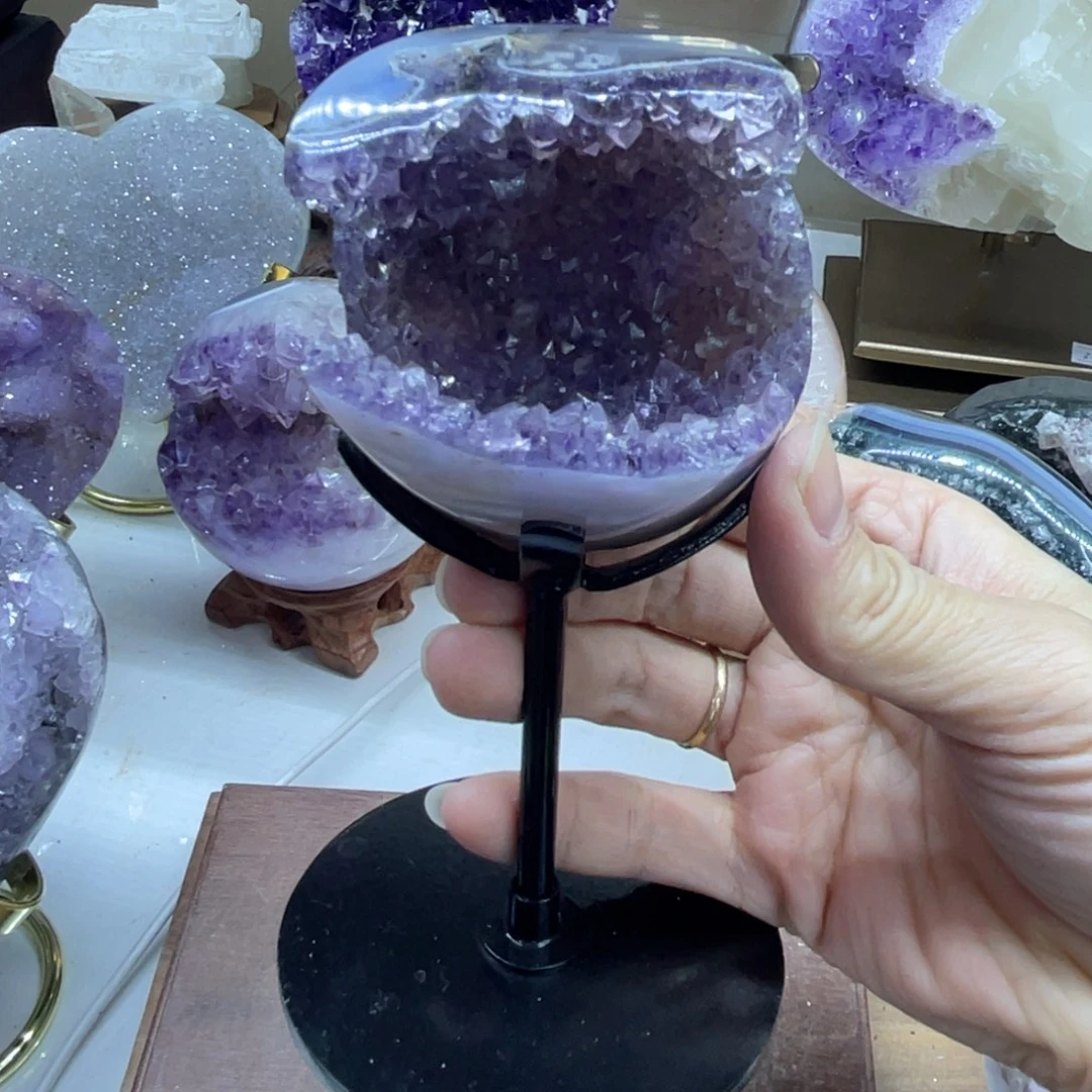 紫晶未镶嵌大型摆件（非配饰）
