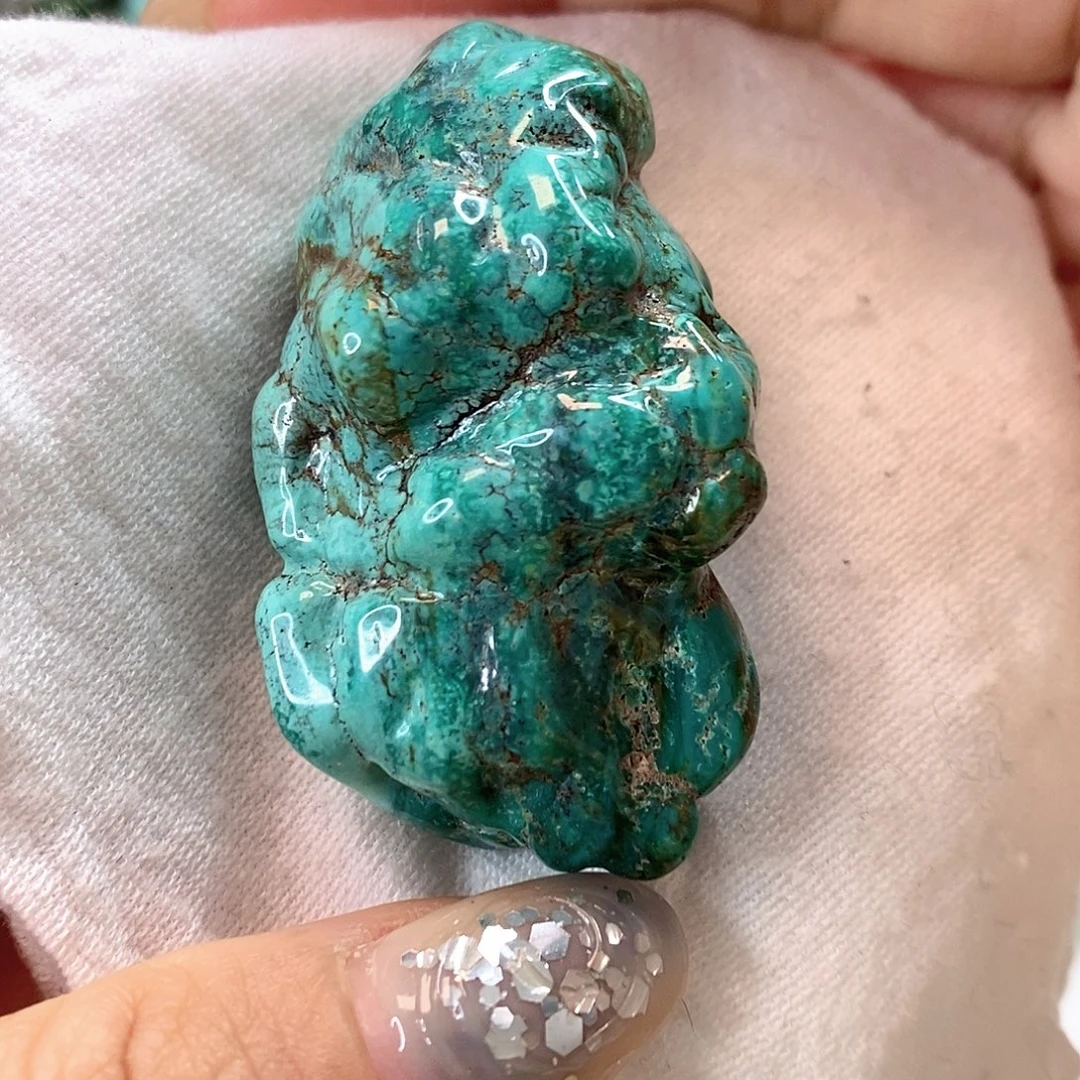 绿松石未镶嵌珠宝奇石