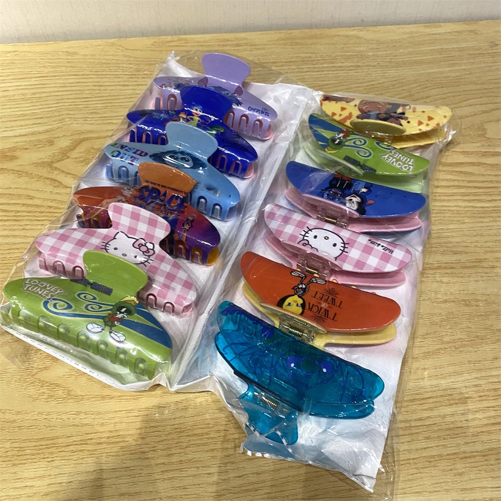 25050208B 多样性花色发夹发饰女12个