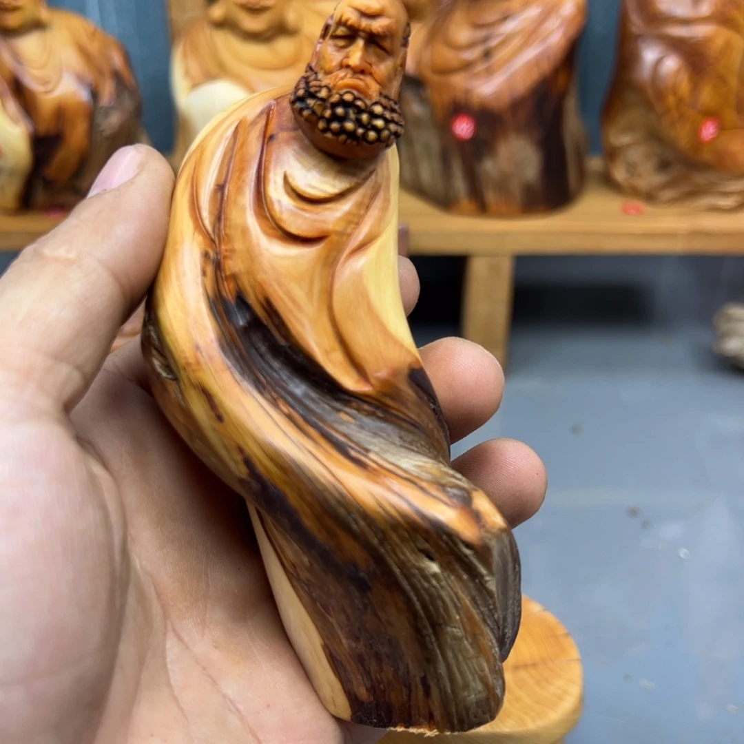 X***X木崖柏木摆件手把件