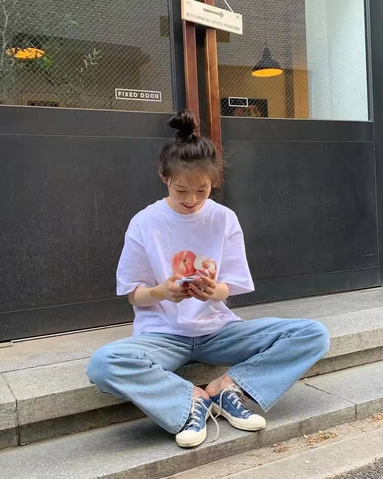 桃子短袖 NO.退NO.换