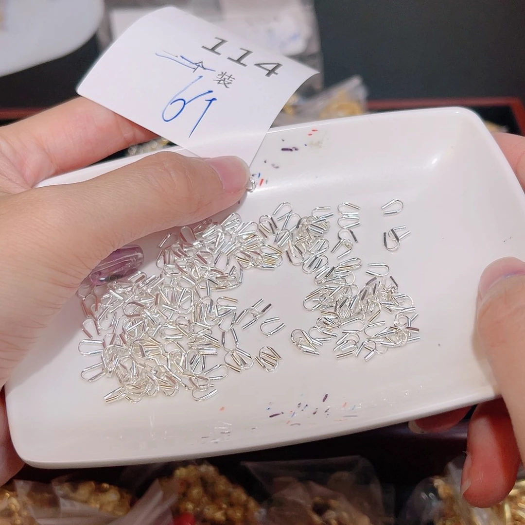 紫晶珠宝半成品银S925镶嵌