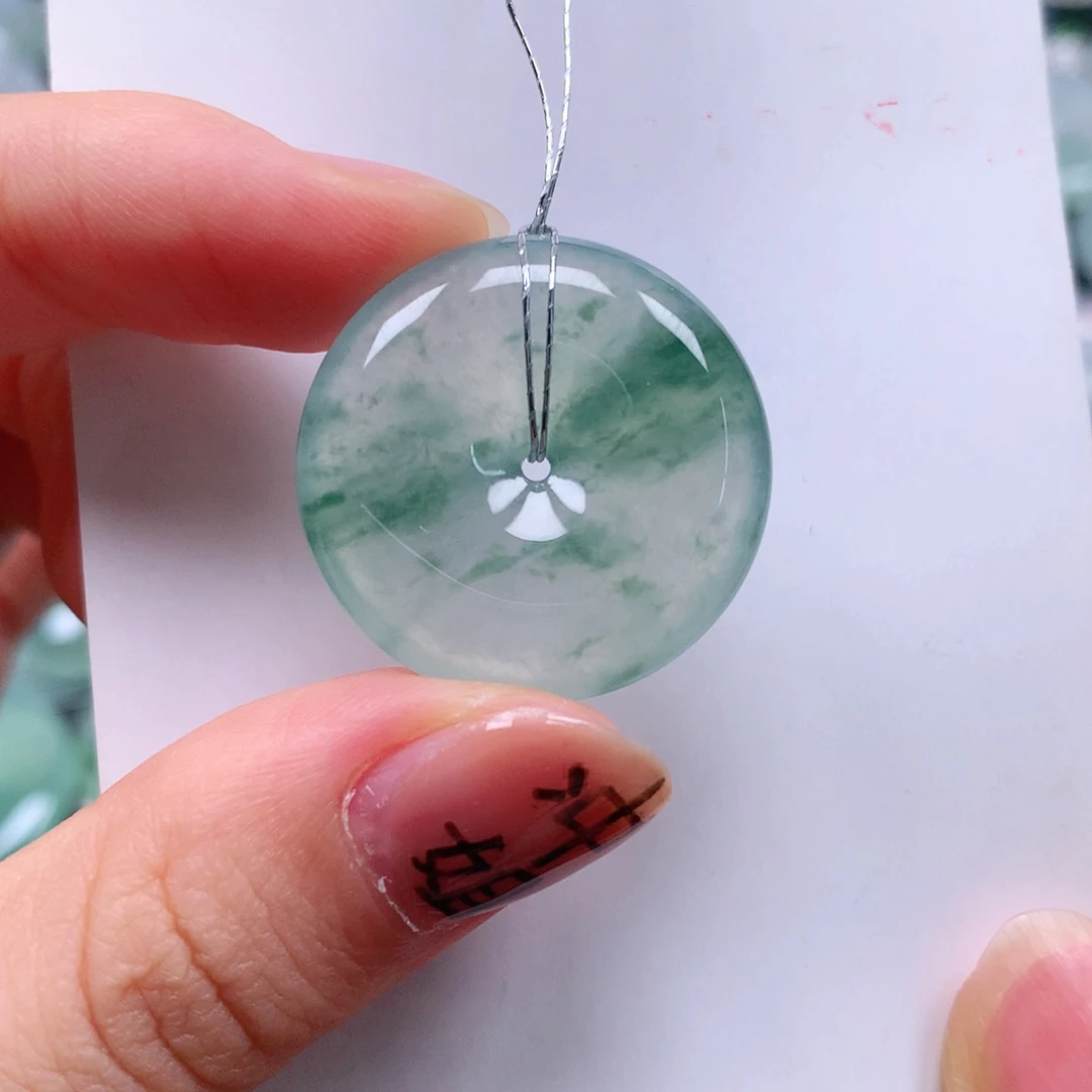 翡翠未镶嵌颈饰天然翡翠