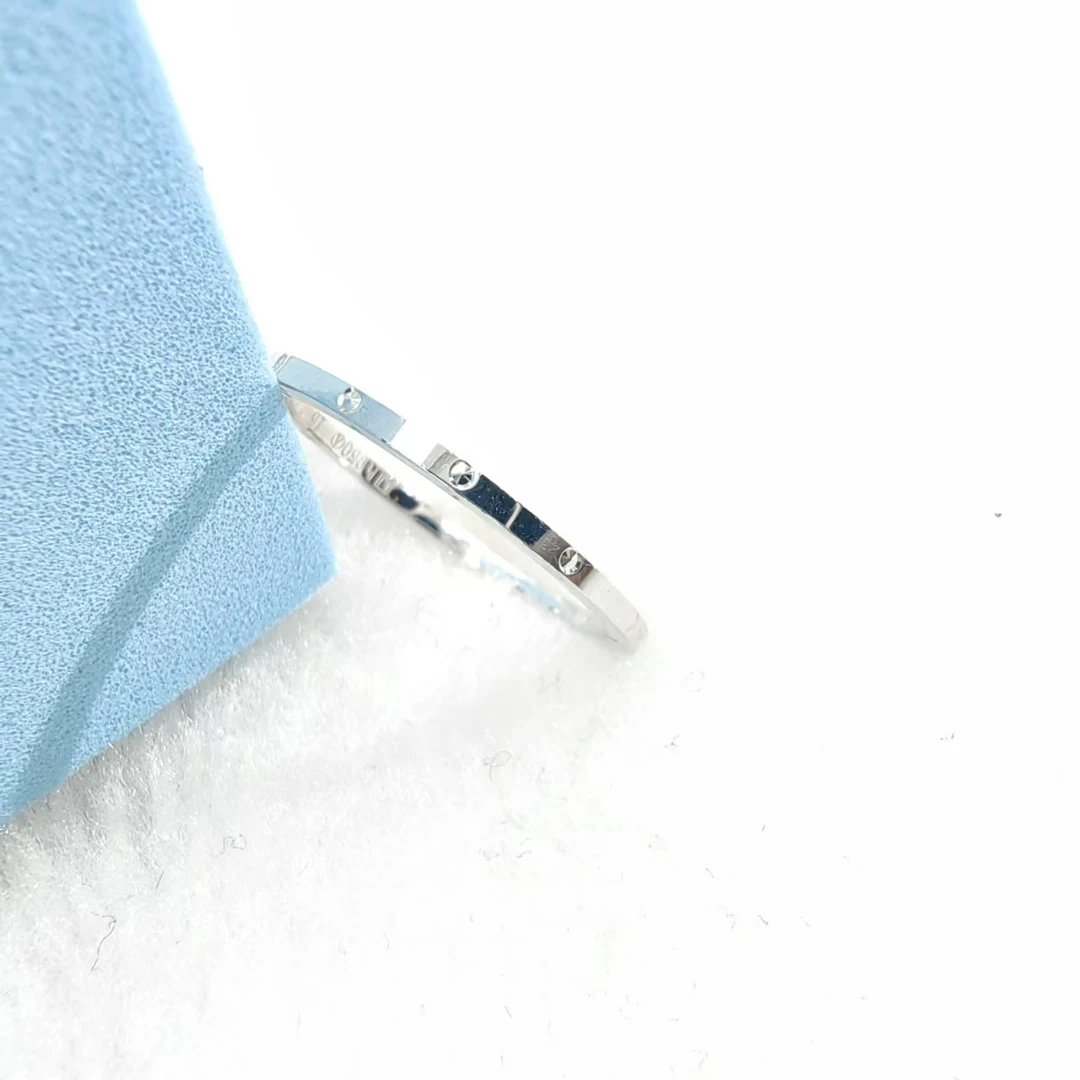 PT950铂金戒指 闭口戒指 简约款亮面铂金戒指  lm 细 0824