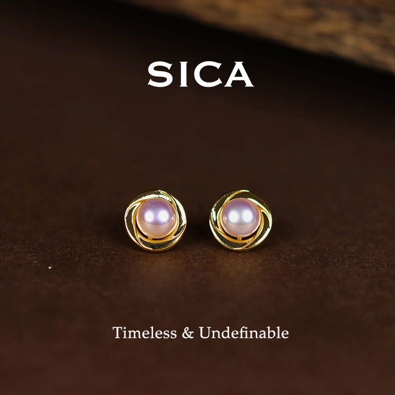 纯铜仿珍珠耳饰 EH147【山城玫瑰】法式轻奢经典复古个性百搭耳钉