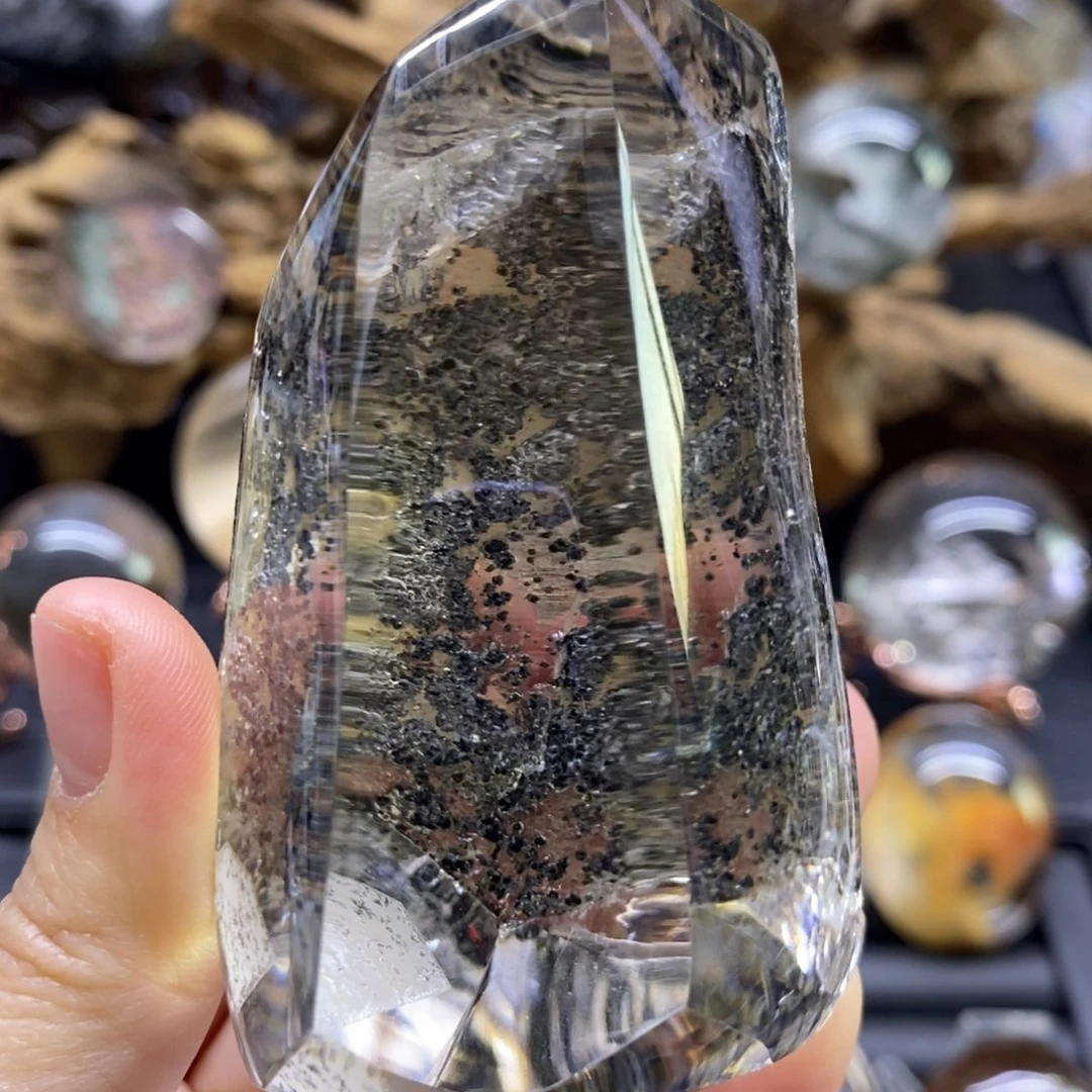 未镶嵌水晶珠宝半成品