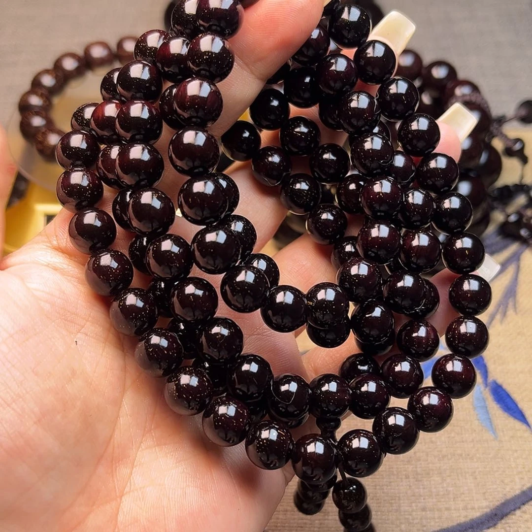 檀香紫檀（小叶紫檀）1.0 108颗多星