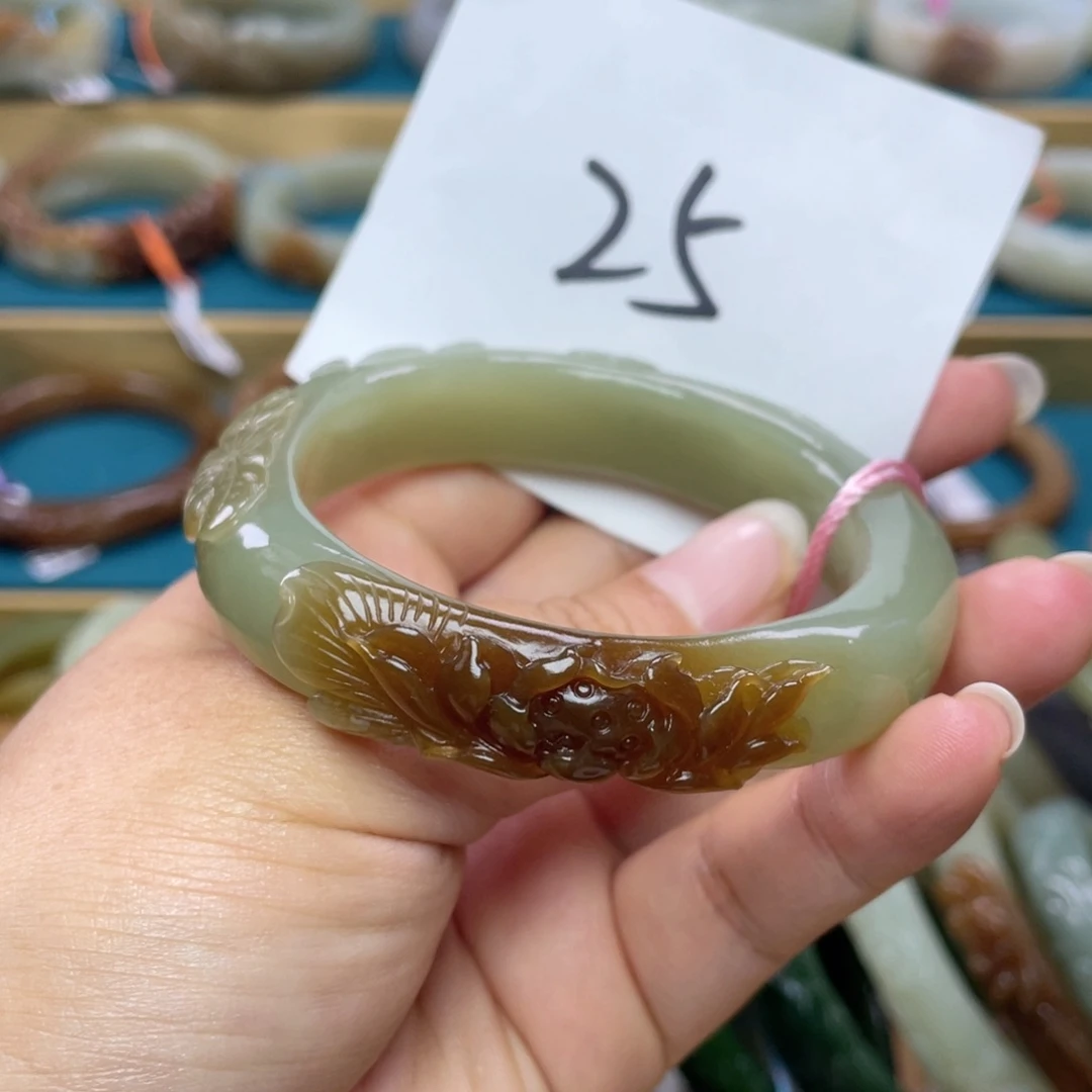 未镶嵌手镯和田玉圈口56