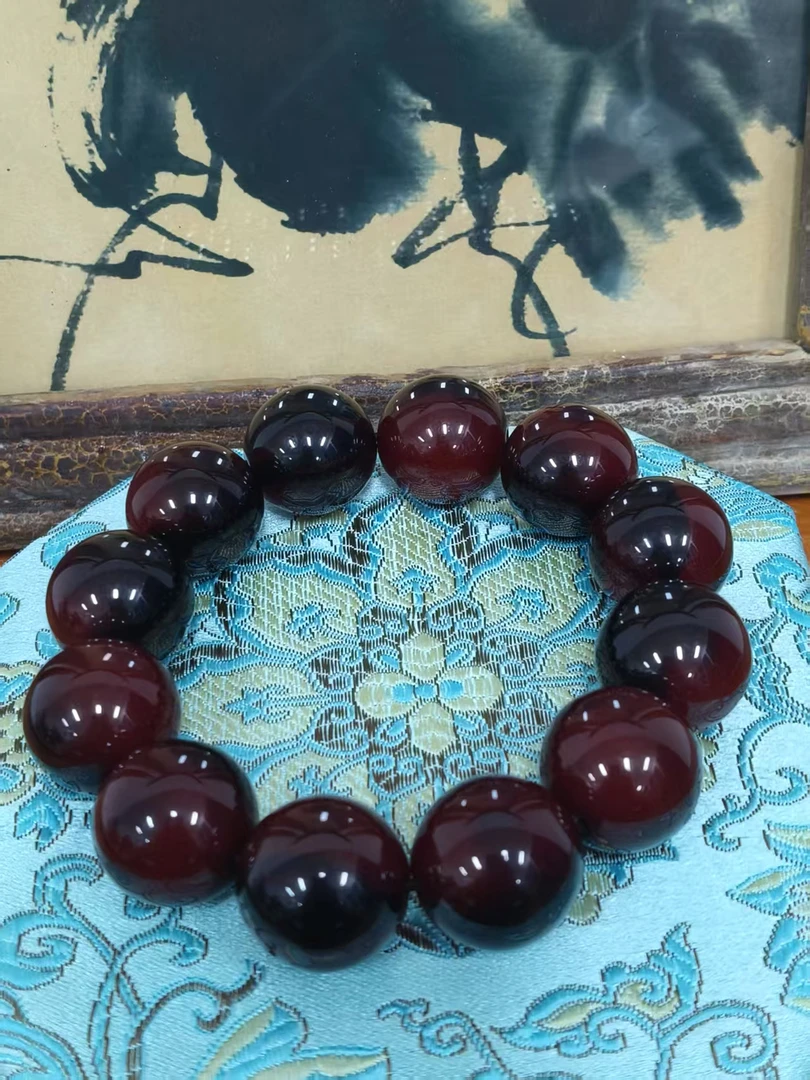 叁国风复古红手串