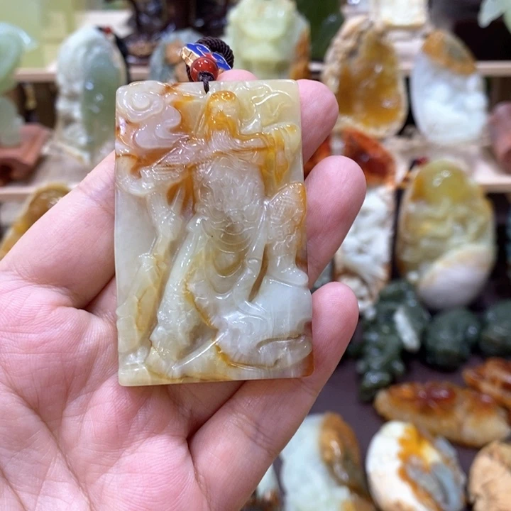 未镶嵌蛇纹石玉颈饰