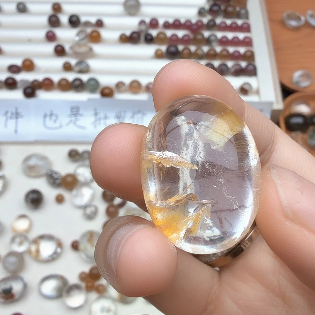 喵***丸未镶嵌珠宝半成品紫晶