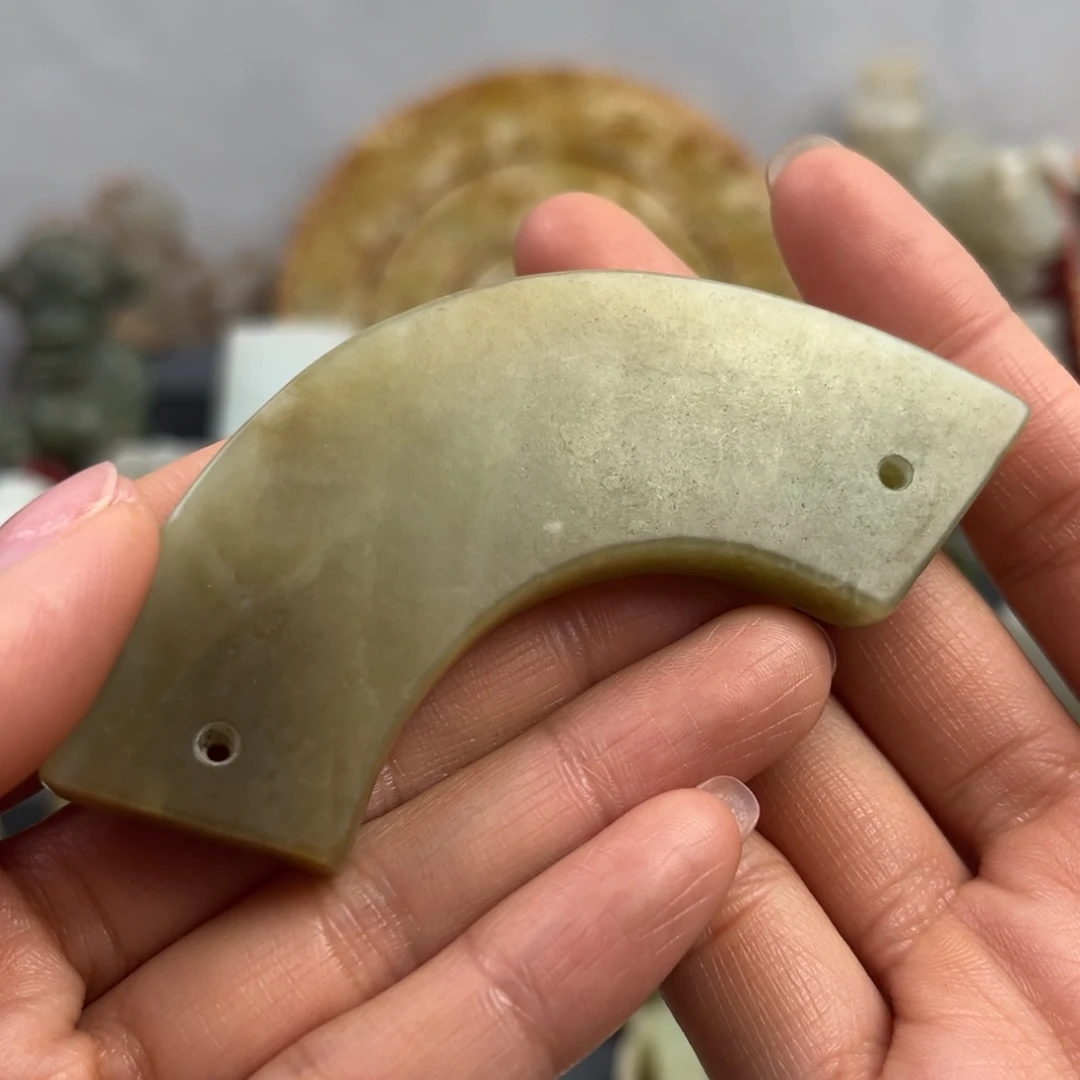 和田玉未镶嵌颈饰鉴古藏珍鉴古藏珍