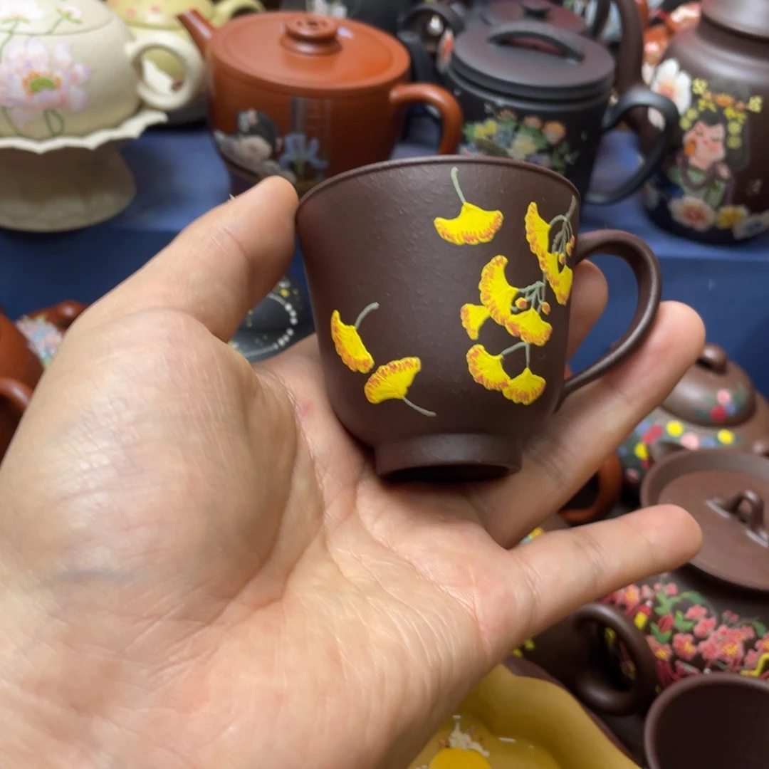 茶杯紫砂紫砂主人杯80cc