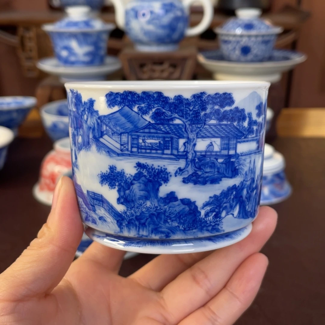 杯景德镇陶瓷手工手绘