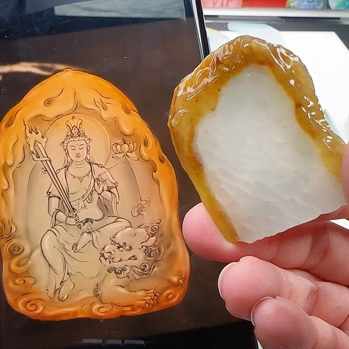 定制翡翠未镶嵌翡翠定制