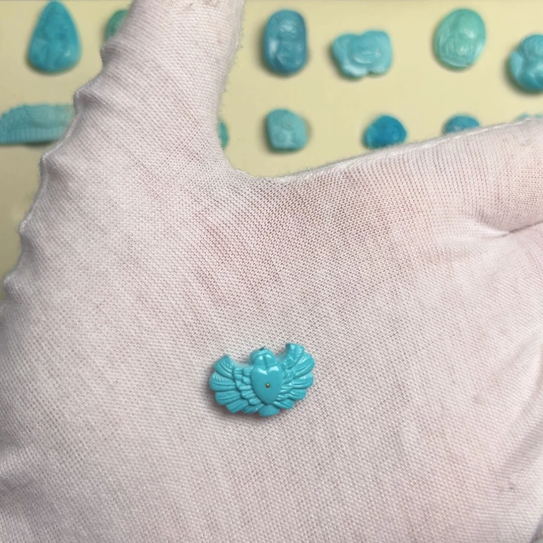 绿松石合金吊坠(不含链)