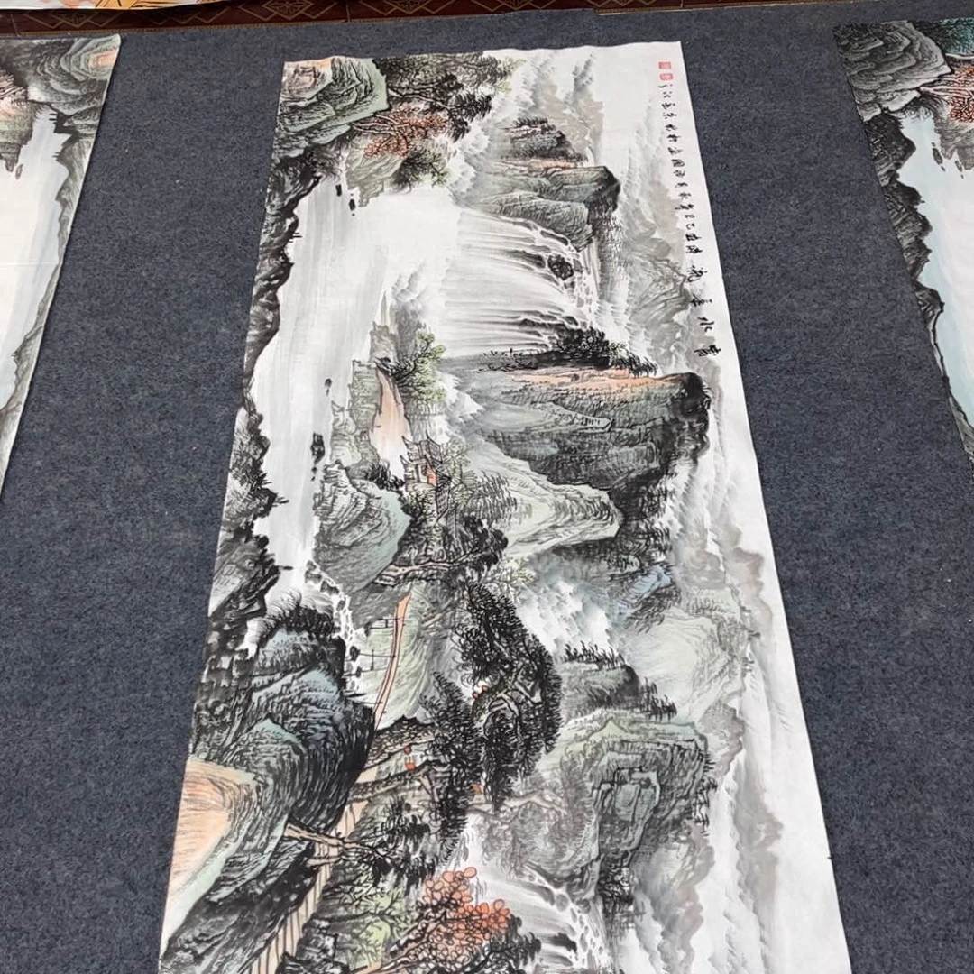 用***6国画小六尺水墨丹青水墨