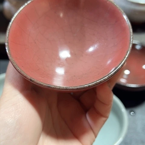 瓷琴**琶宋御柴烧主人杯