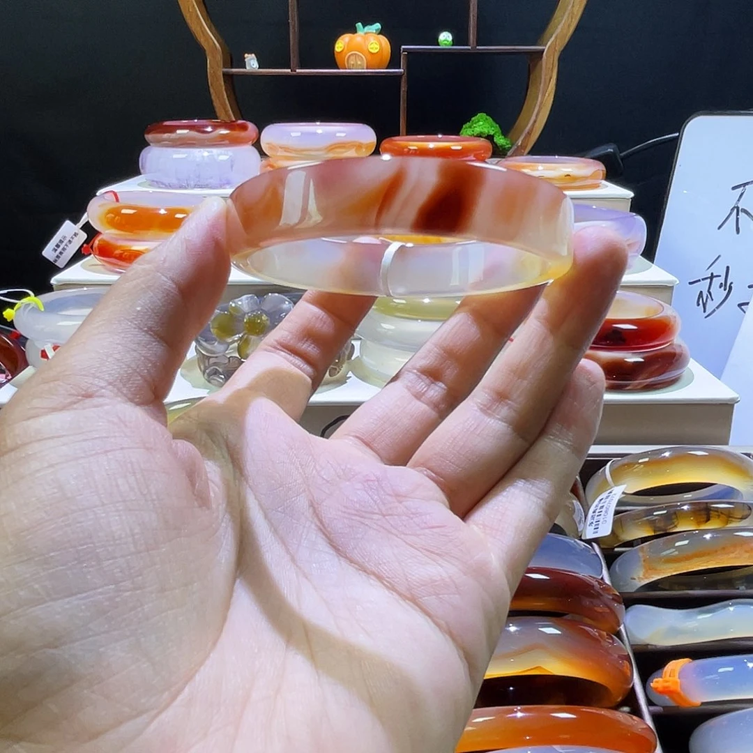 玛瑙/玉髓未镶嵌手镯