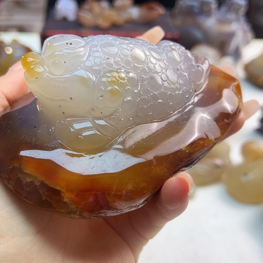 玛瑙/玉髓合金颈饰