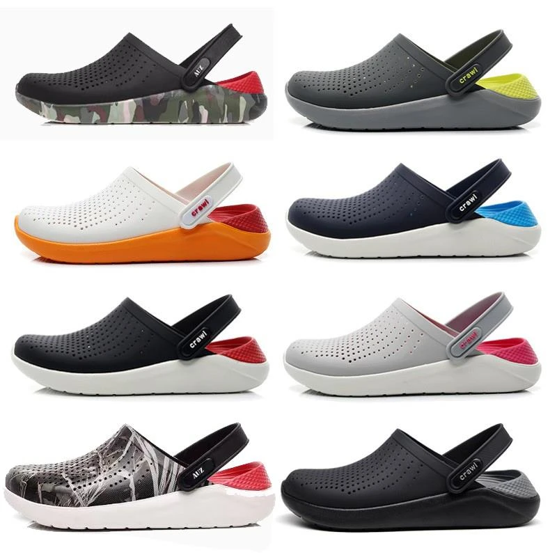 夏季新款凉拖鞋男女情侣洞洞鞋外穿凉鞋防滑软底户外沙滩包头拖鞋