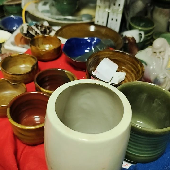 英***杰瓷片6个茶盏，喜欢的朋友不要错过