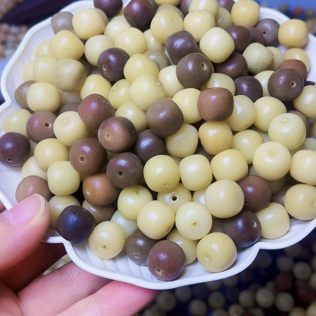 白玉菩提吊坠白玉菩提13微瑕100颗卡灯牌宠30颗