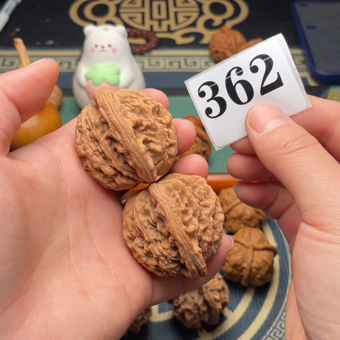 文玩核桃吊坠46全品粗筋虎头362号