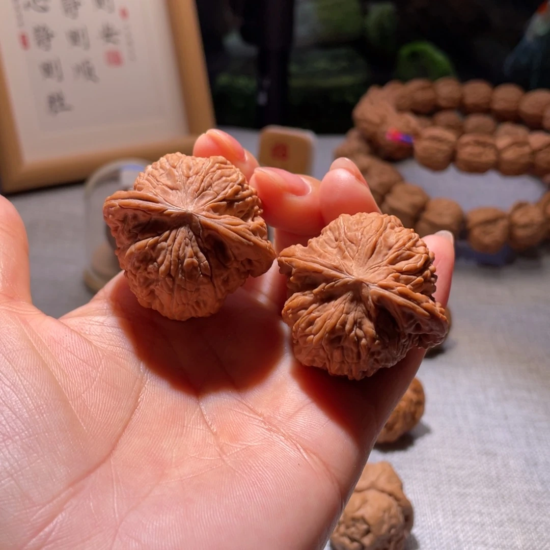 桃核把件41全品山地磨