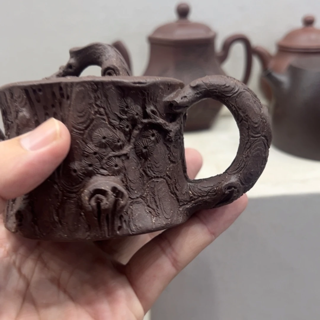 方***文茶壶紫砂悄悄地啊别说