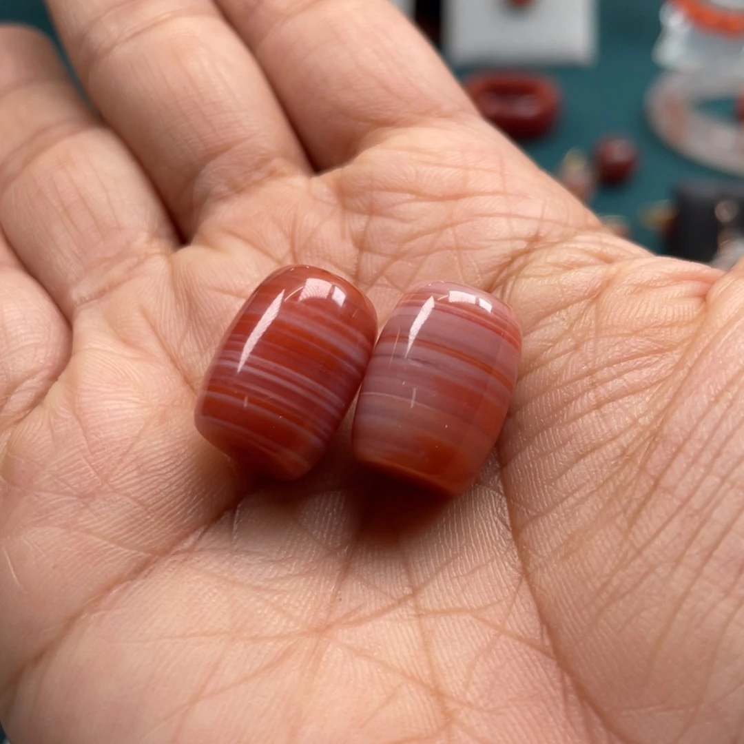 南红玛瑙南红桶珠未镶嵌