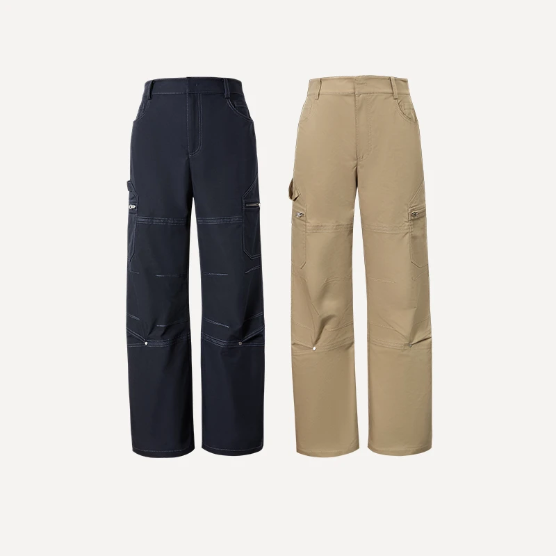 4NKC115【开口笑】【贵姐NICOLE】设计师高端定制进口面料防水休闲裤