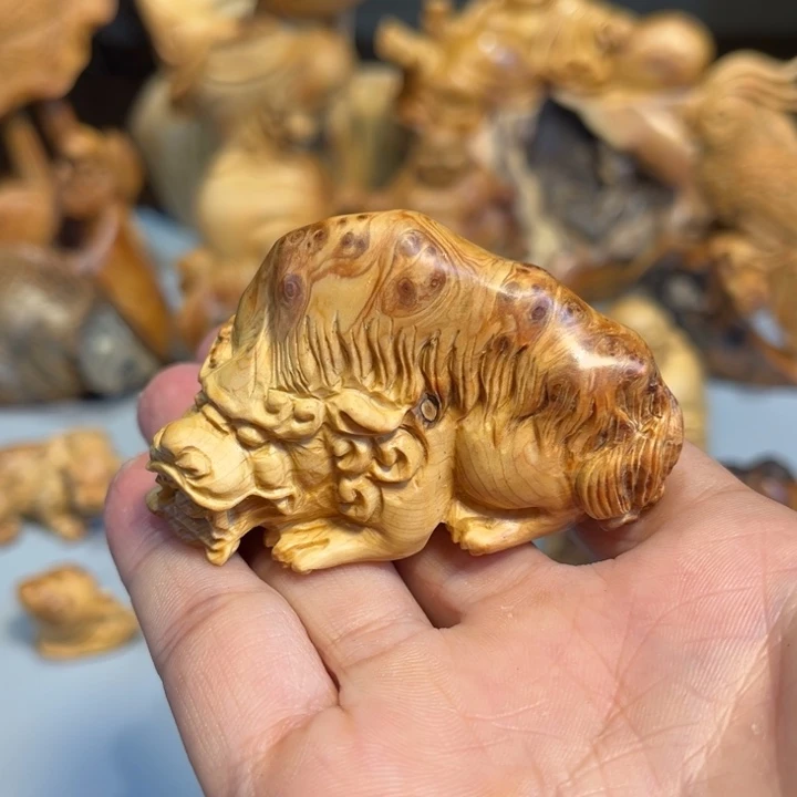 柏木（崖柏）根雕工艺摆件