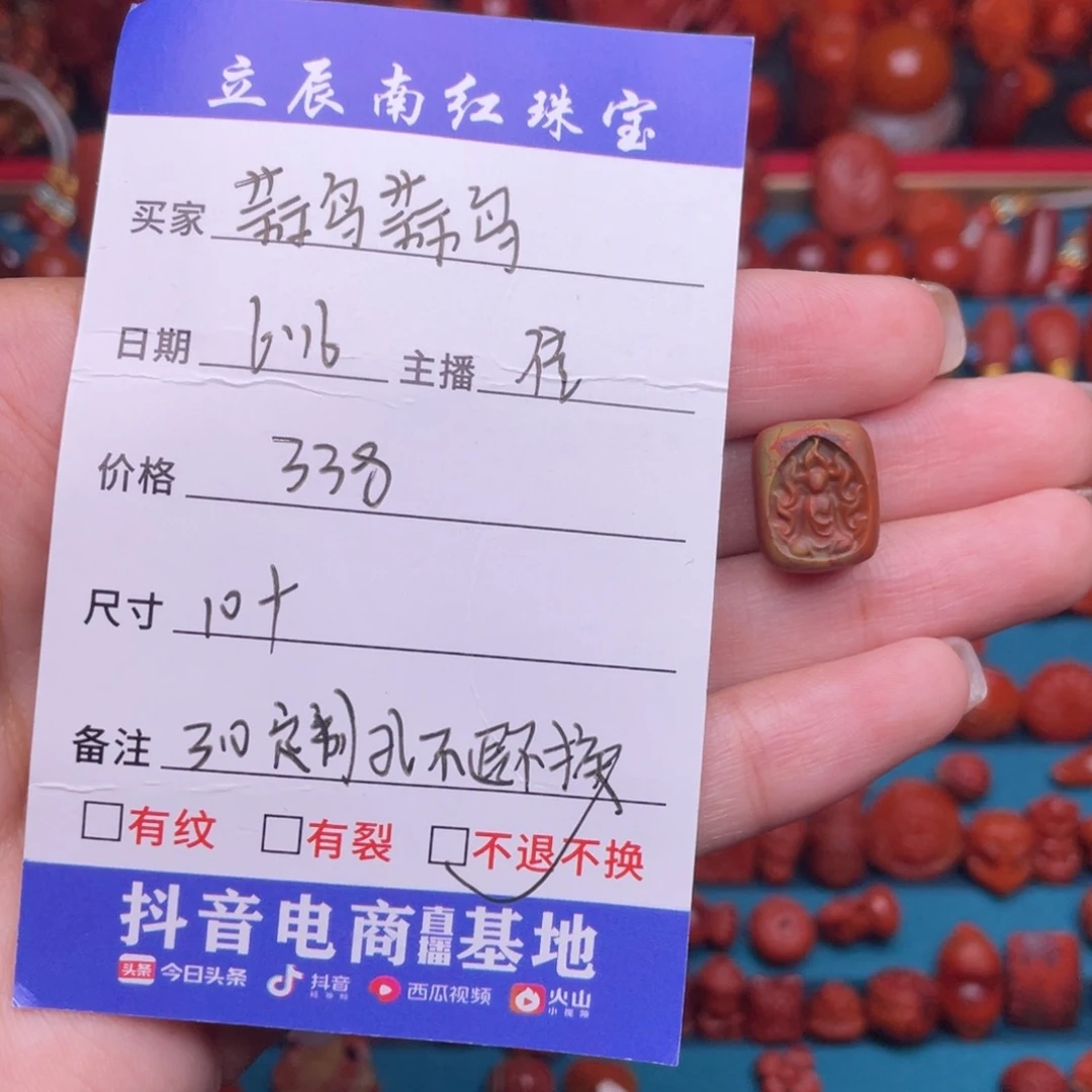 南红玛瑙配饰未镶嵌蒜**鸟
