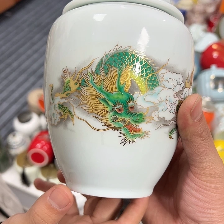 茶叶罐陶瓷家用储物罐瑕疵品介意勿拍