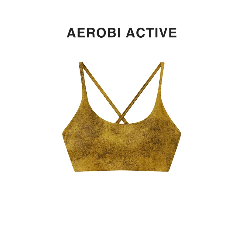 AEROBI ACTIVE舒适无痕内衣裸感交叉带没背11028