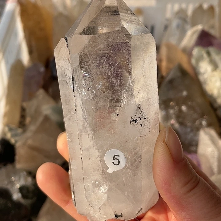 水晶耳饰未镶嵌水晶