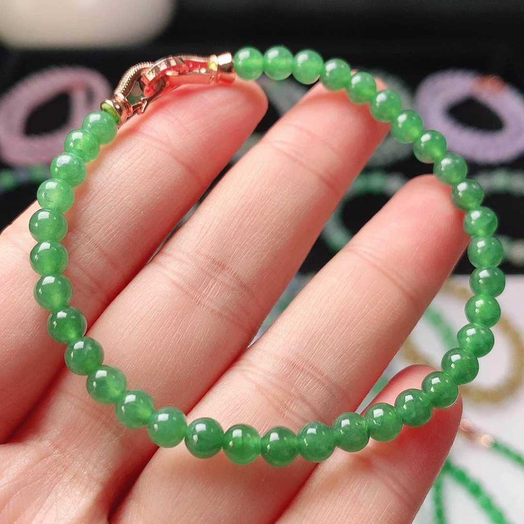 翡翠未镶嵌手链翡翠