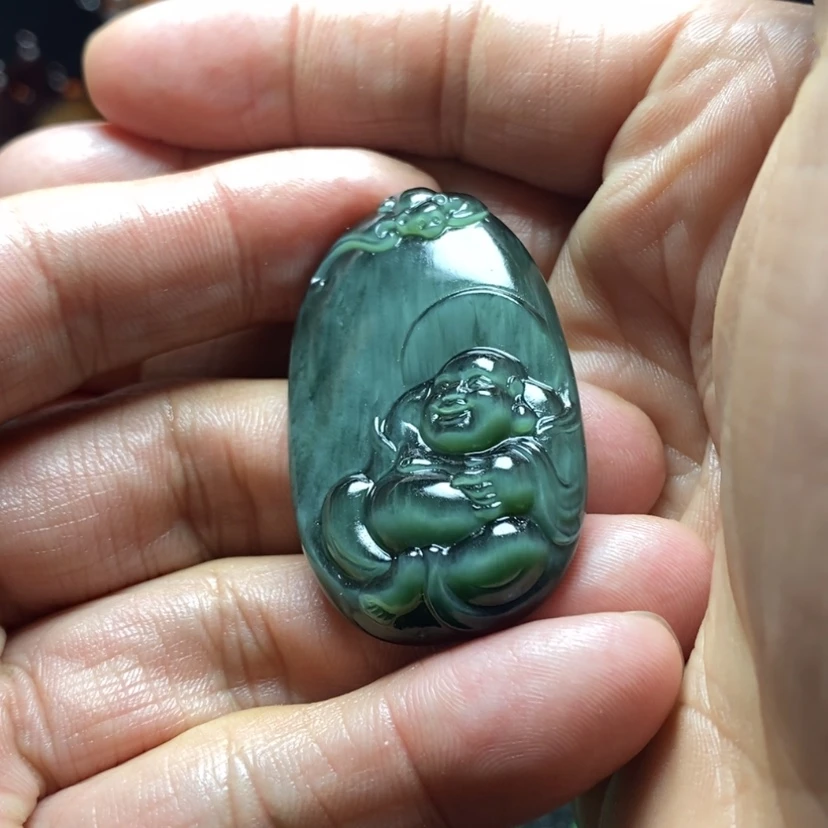 【闪购商品】和田玉（碧玉）挂件未镶嵌